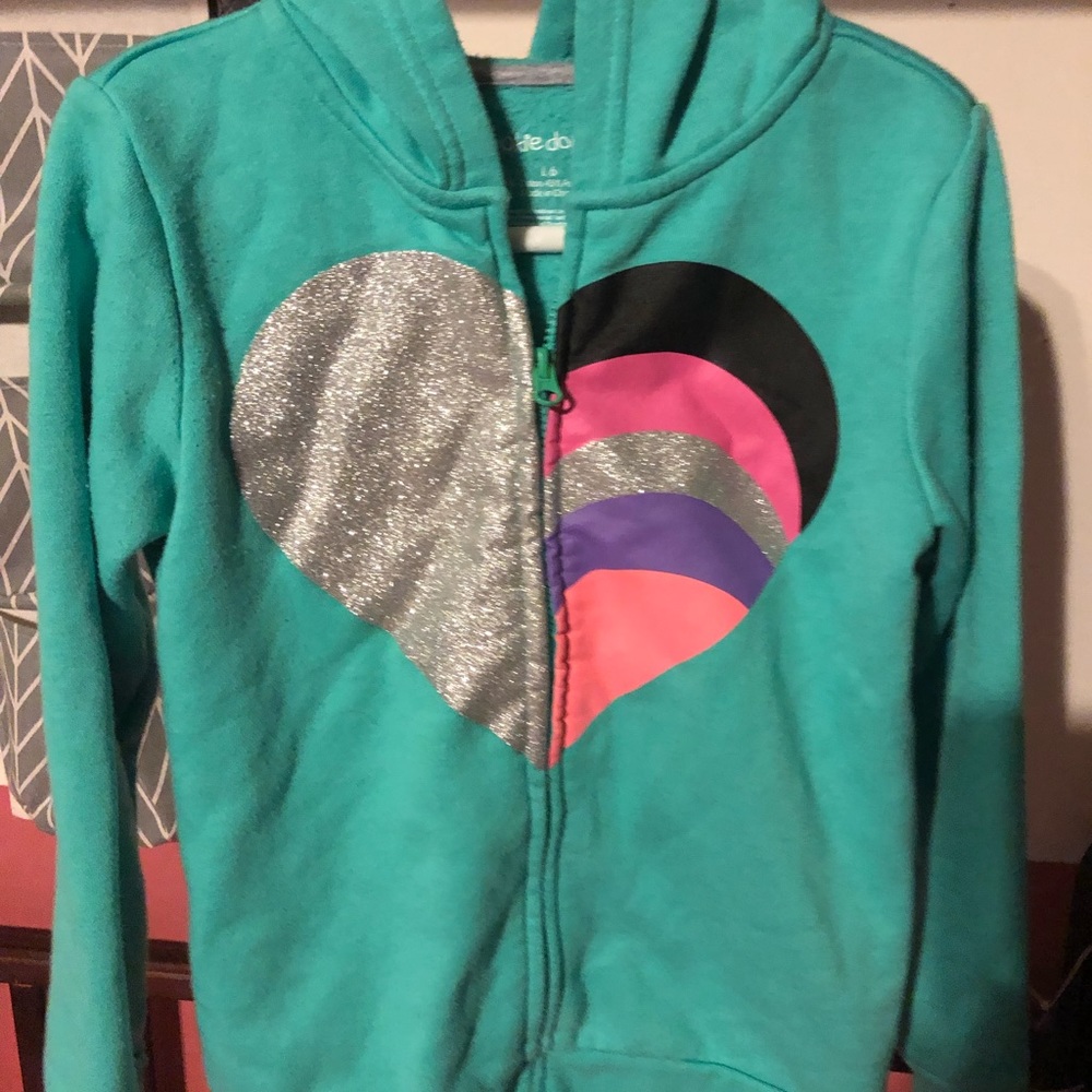 Little girls full zip jacket